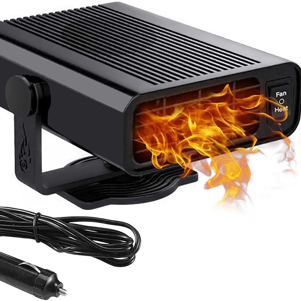 Car Heater,Portable Car Heaters For Vehicle,200w Fast Heating Defrost Defogger